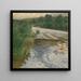 Landschap met rivier - Adolf Kaufmann — ingelijst kunstwerk aan de muur