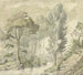 Landschapschilderij met rechts een heuvel en in het midden water - Elias van Nijmegen — weergave van het kunstwerk