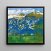 Spring Landscape Painting - Max Buri — framed artwork on a wall
