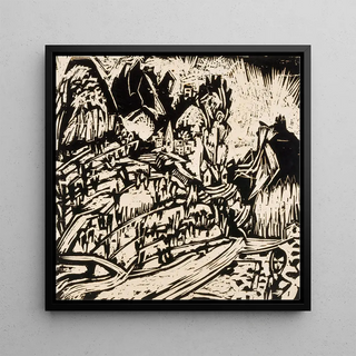 Paysage tessinois II - Albert Müller