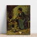 Reproductie van het schilderij Landelijke Schilderij met koken - Vincent van Gogh