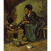 Reproductie van het schilderij Landelijke Schilderij met koken - Vincent van Gogh