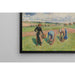 Reproductie van het schilderij Landbouwers die kruiden verzamelen, Éragny - Camille Pissarro