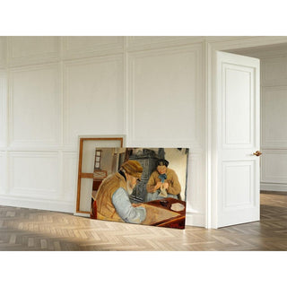 Paysans dans le village de Ring - Laurits Andersen Ring | Reproduction Tableau Décoration murale affiche copie