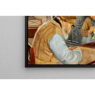 Paysans dans le village de Ring - Laurits Andersen Ring | Reproduction Tableau Décoration murale affiche copie