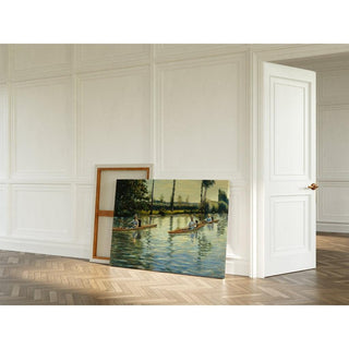 Périssoires sur l'Yerres - Gustave Caillebotte | Reproduction Tableau Décoration murale affiche copie