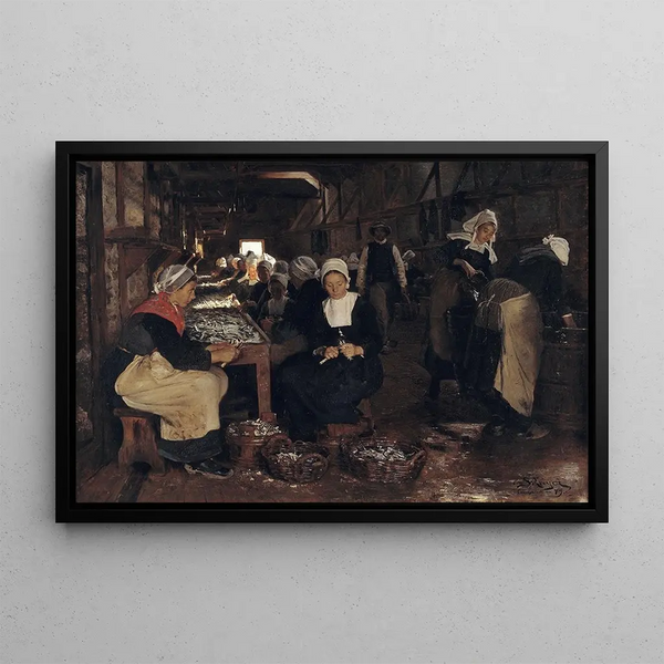 Peder Severin Kryer - A Sardine Cannery in Concarneau.webp