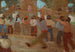 Bochas Court Painting - Pedro Figari — artwork view