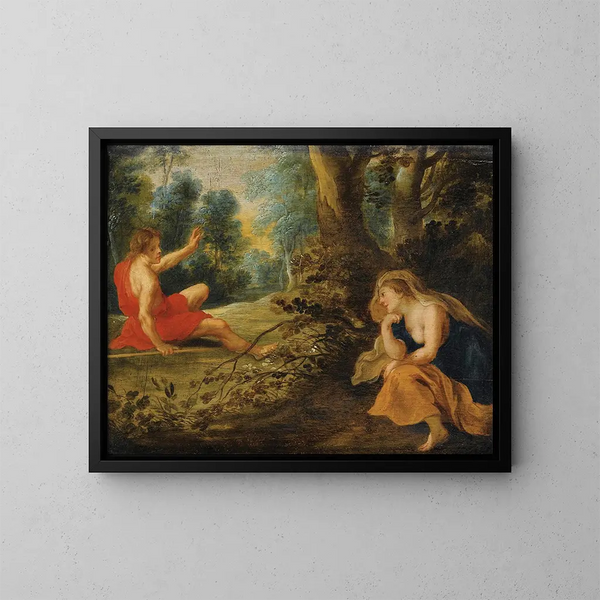 Céphale et Procris - Peeter Simons — ingelijst kunstwerk aan de muur