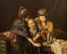 Bij de vroedvrouw - Pehr Hilleström — weergave van het kunstwerk
