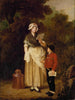 Woman doing housework buying a Love Ditty - Pehr Hilleström — artwork view