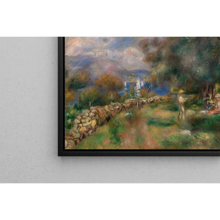 Peninsule de Saint-Jean - Pierre-Auguste Renoir | Reproduction Tableau Décoration murale affiche copie