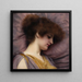 Verrekte Gedachten - John William Godward — ingelijst kunstwerk aan de muur