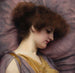 Verrekte Gedachten - John William Godward — weergave van het kunstwerk