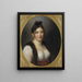 Catharina Charlotta Böhme 1777-1816 - Per Krafft the Younger — framed artwork on a wall