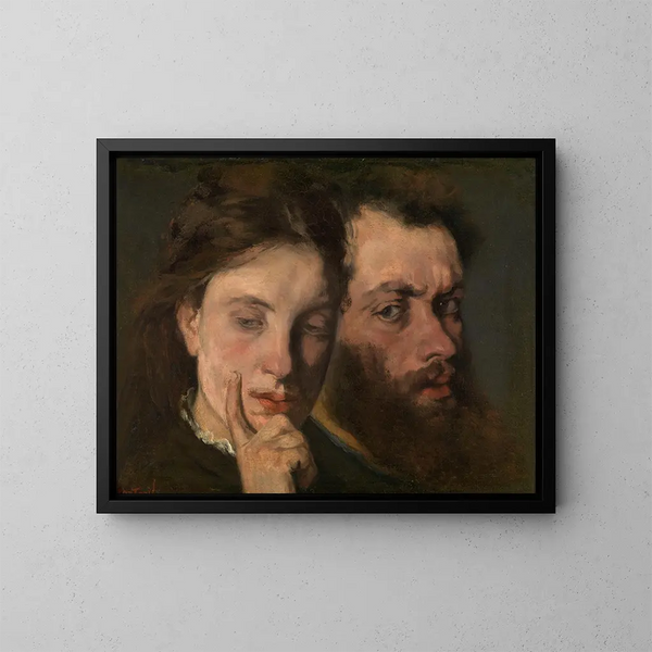 Slechte stemming - Pericles Pantazis — ingelijst kunstwerk aan de muur