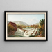 Cascade de la Birs à Grellingen - Peter Birmann — ingelijst kunstwerk aan de muur