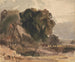 Cottage parmi les arbres - Peter DeWint — weergave van het kunstwerk