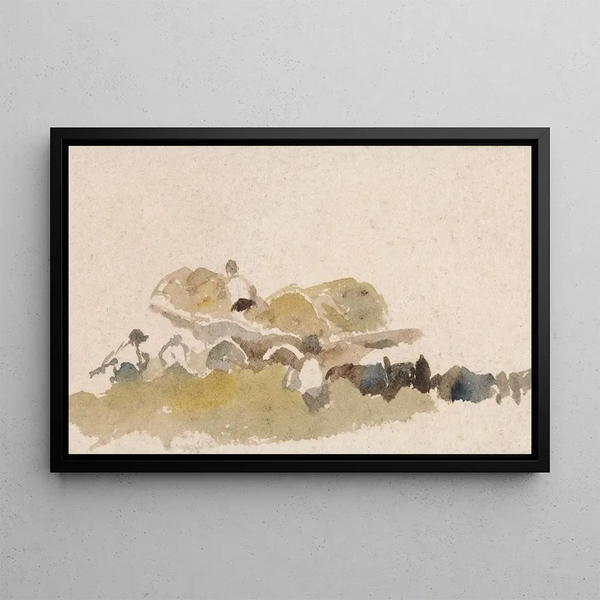 Peter DeWint - Loading a Haywain.webp