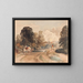 Landschap - Peter De Wint — ingelijst kunstwerk aan de muur