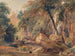 Cascade in de Dingle bij Badger Hall - Peter De Wint — weergave van het kunstwerk