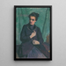 Study for a Portrait - Peter Dobrović — framed artwork on a wall