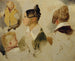 Studie figuratieve - Peter Fendi — weergave van het kunstwerk