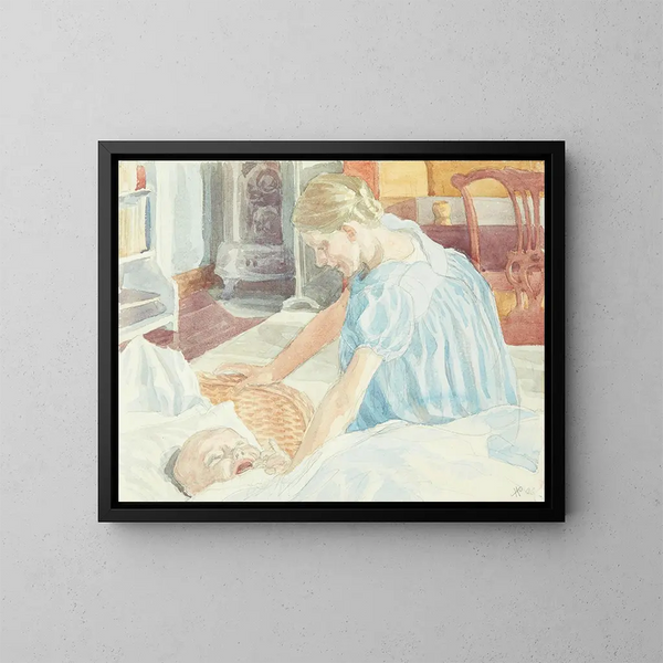 Sister guard - Peter Hansen — ingelijst kunstwerk aan de muur
