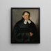 Portret van Samuel Renss - Peter Michal Bohúň — ingelijst kunstwerk aan de muur