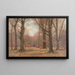 Einde van de herfst in het beukenbos - Peter Paul Müller — ingelijst kunstwerk aan de muur