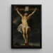 Christ on the Cross - Peter Paul Rubens — framed artwork on a wall