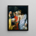 De last van Christus op Petrus - Peter Paul Rubens — ingelijst kunstwerk aan de muur