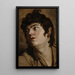 Head of a Young Man - Peter Paul Rubens — framed artwork on a wall