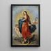 Immaculate Conception - Peter Paul Rubens — framed artwork on a wall