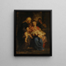 De Heilige Familie met heilige Elisabeth en Sint Johannes - Peter Paul Rubens — ingelijst kunstwerk aan de muur