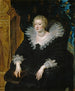 Portret van Anne van Oostenrijk - Peter Paul Rubens — weergave van het kunstwerk
