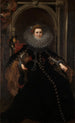 Portrait of Veronica Spinola Serra - Peter Paul Rubens — artwork view