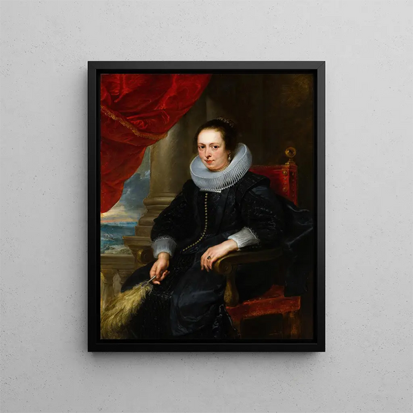 Peter Paul Rubens - Portrait of a Womanpossibly Clara Fourment.webp