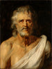 Portret van de filosoof Seneca - Peter Paul Rubens — weergave van het kunstwerk