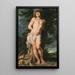 Saint Sebastian - Peter Paul Rubens — framed artwork on a wall