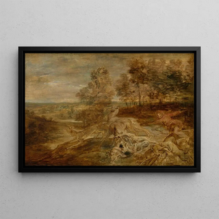 Peter Paul Rubens - The Deer Hunt.webp