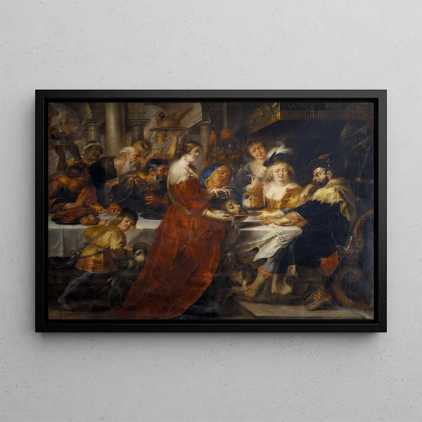 Peter Paul Rubens - The Feast of Herod Salome Bringing the Head of St John the Baptist on a Charger.webp