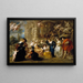 Het Tuin van de Liefde - Peter Paul Rubens — ingelijst kunstwerk aan de muur