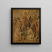 De Maagd en het Kindje met de Rozenkrans - Peter Paul Rubens — ingelijst kunstwerk aan de muur