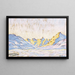 Winterlandschap - Peter Robert Berry — ingelijst kunstwerk aan de muur