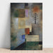 Reproductie van het schilderij Klein schilderij van den dennenbomen - Paul Klee