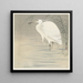 Petite aigrette - Ohara Koson — framed artwork on a wall