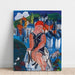 Reproductie van het schilderij Kleine badmeisje in Sainte-Adresse - Raoul Dufy
