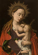 Madone - Petrus Christus — weergave van het kunstwerk