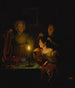 Voor het bal - Petrus van Schendel — weergave van het kunstwerk